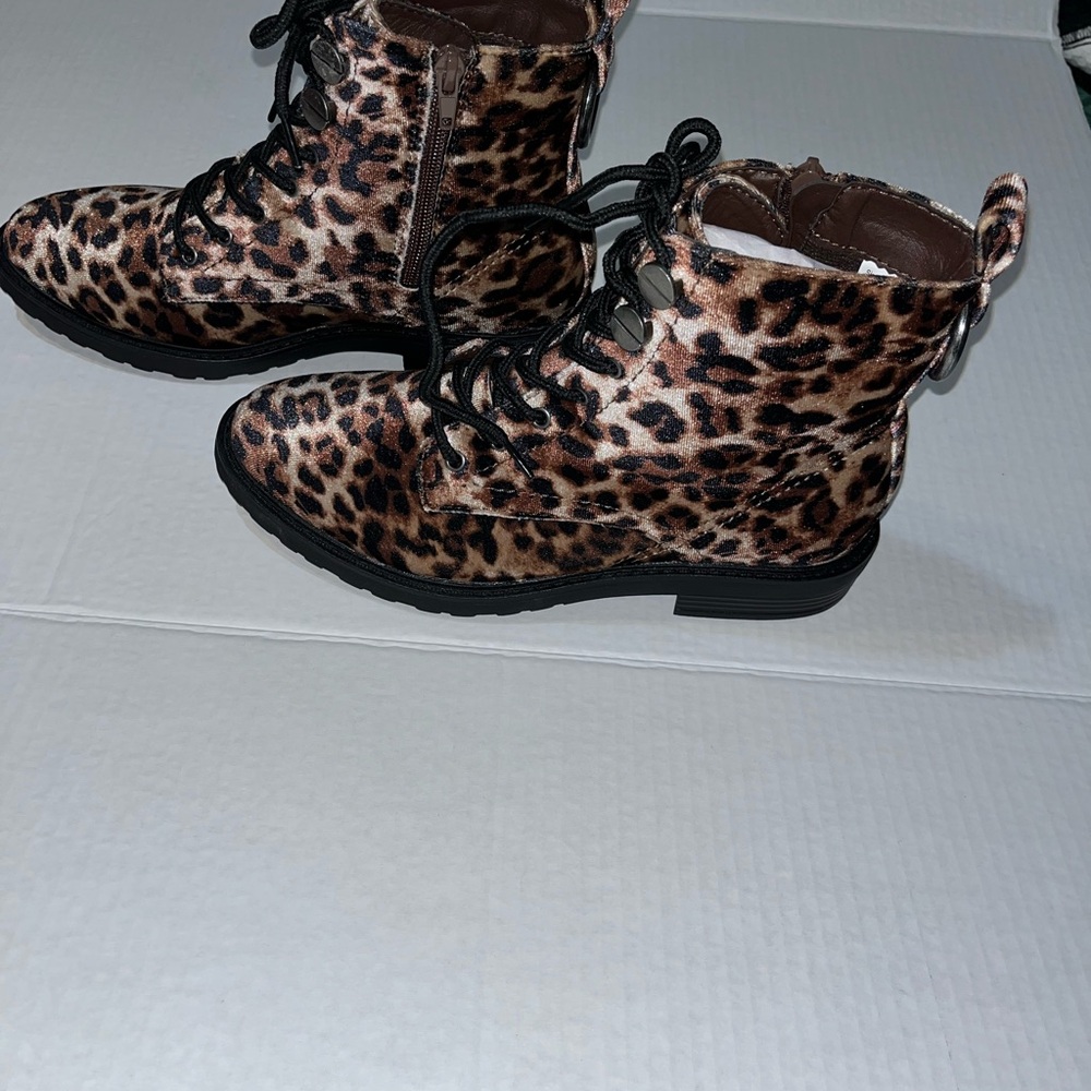 Leopard Print Women's Boots